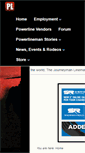 Mobile Screenshot of powerlineman.com